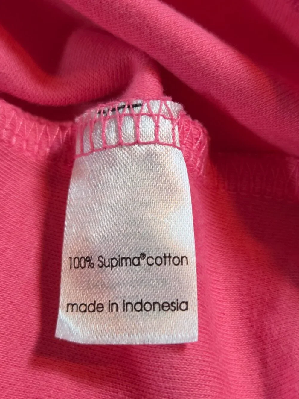 Lane Bryant Pink Supima Cotton Pleated Neck Short Sleeve Tee Shirt‎ Size 26/28